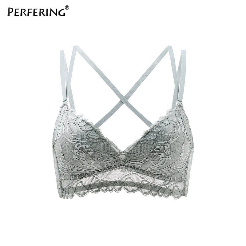 GREEN BRA Perfering пуш-ап бюстгальтер наборы кружевной сексуальный бюстгальтер без косточек бесшовный бюстгальтер бюстгальтеры для женщин без косточек модное нижнее белье дамское белье - Цвет: GREEN BRA