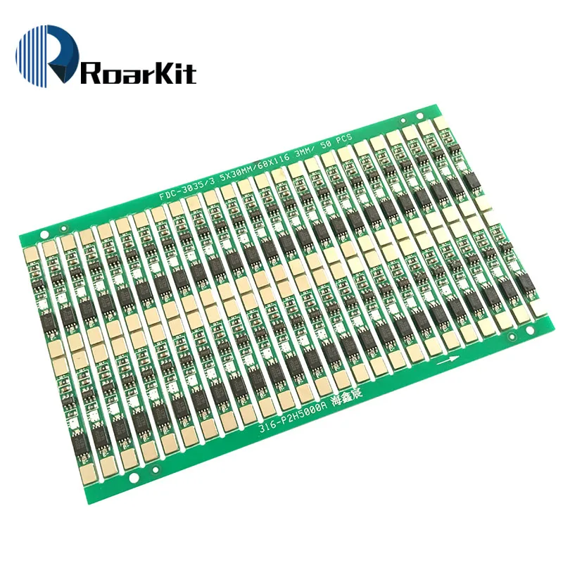 Защитная плата li ion BMS PCM для батарей 18650 5 шт./лот 1S 3 7 В А|bms pcm|protection boardbattery protection board |