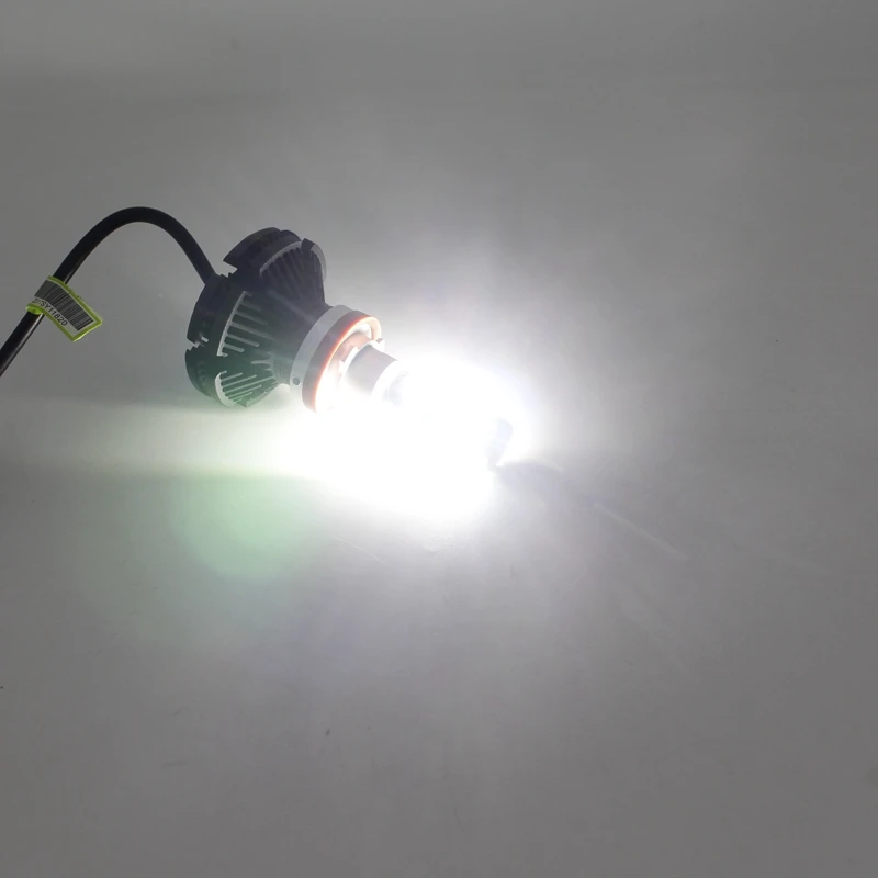 2 шт. Автомобильные светодиодные лампы 50 Вт 3000K/6500K/8000K IP67|Передние LED-фары для авто|