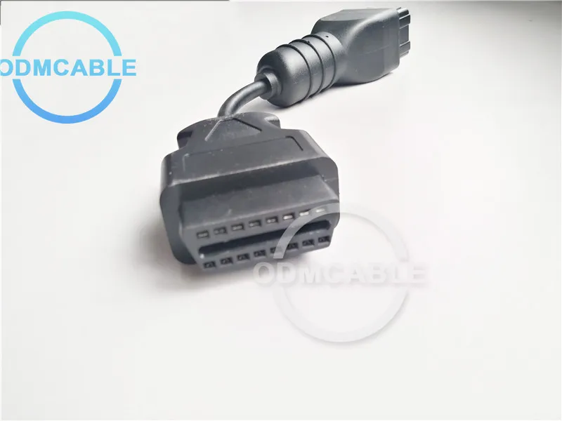 Диагностический кабель 12 Pin OBD к OBD2 диагностический адаптер для renault vocom| |