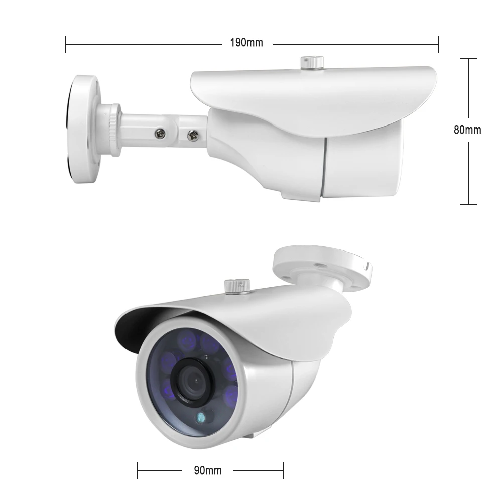 BFMore 1080 P 2.0MP ip камера HD наружная водостойкая Onvif ИК ночного видения Проводная