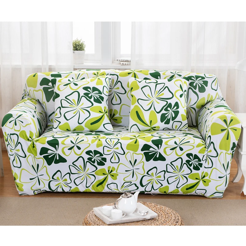 

Furniture Couch Elastic Printing Protector Slip cover Removable Anti-dirty Spandex Stretch All-inclusive Sofa Seat Case Living