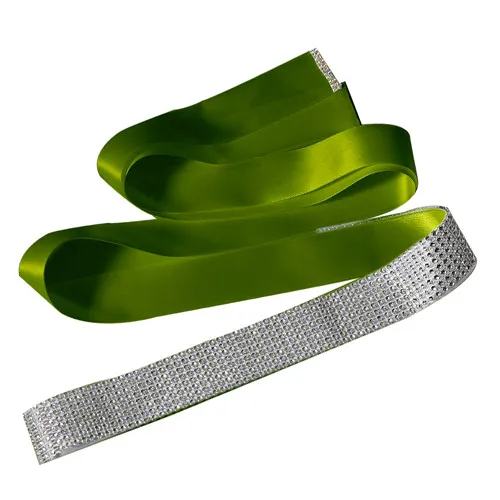green TRiXY S19-4,, женское платье для выпускного вечера, ремни, стразы, свадебные пояса, Свадебные ремни для невесты, подружки невесты, свадебные аксессуары - Цвет: green