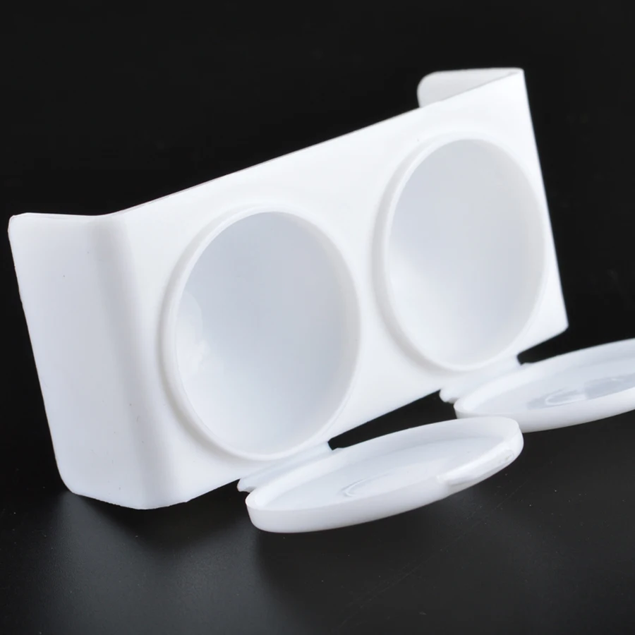 2 пространства с крышкой новая акриловая чашка для удаления ногтей инструмент