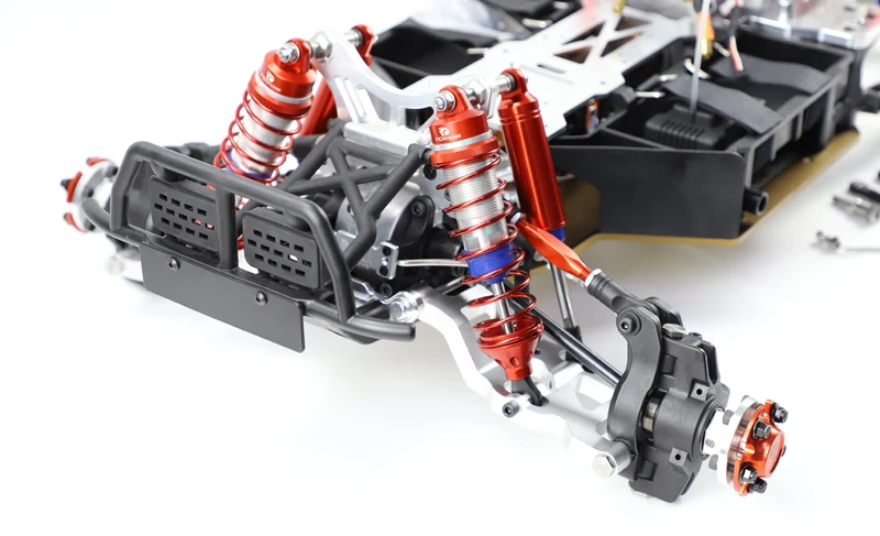 FIDdragon HammerVoltz Версия 8S 1/5 4WD электрический грузовик с запасным колесом