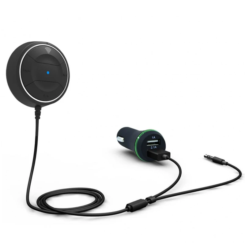 Автомобильный bluetooth динамик с Bluetooth 3 5 мм 4 0 музыкальный приемник адаптер