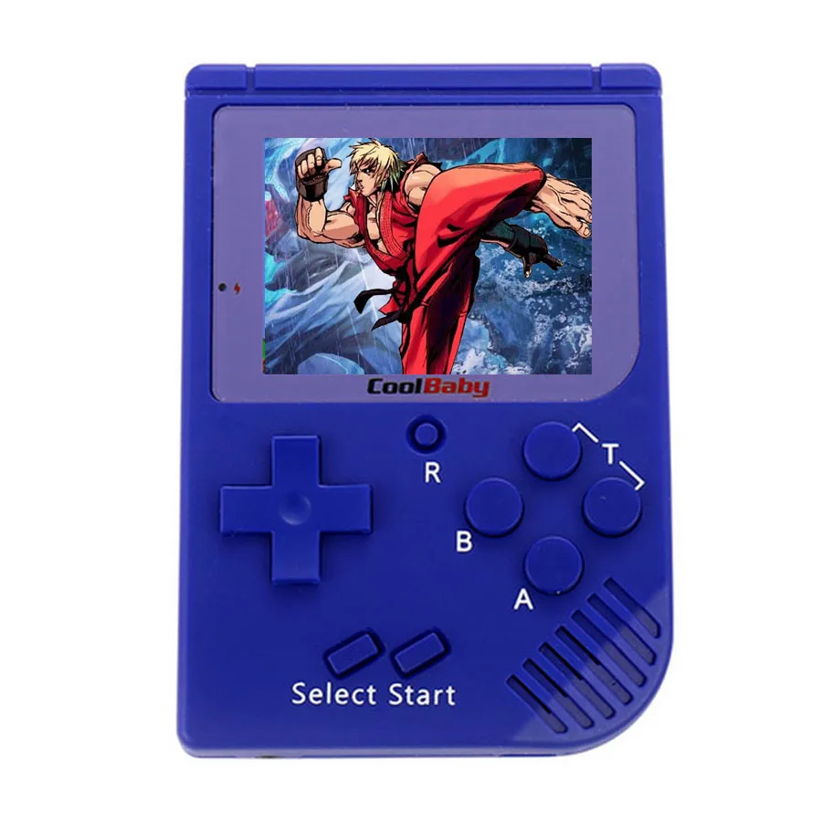 Coolbaby RS-6 8 бит мини портативная игровая консоль 2 0 дюймов LCD для детей игровой плеер