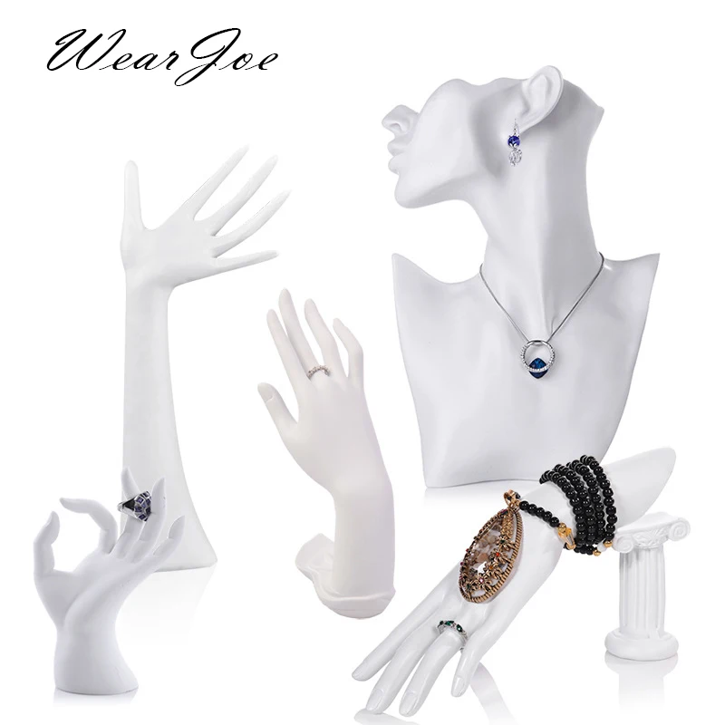 Элегантный Манекен из смолы кольцо серьги браслет ювелирные изделия подвески