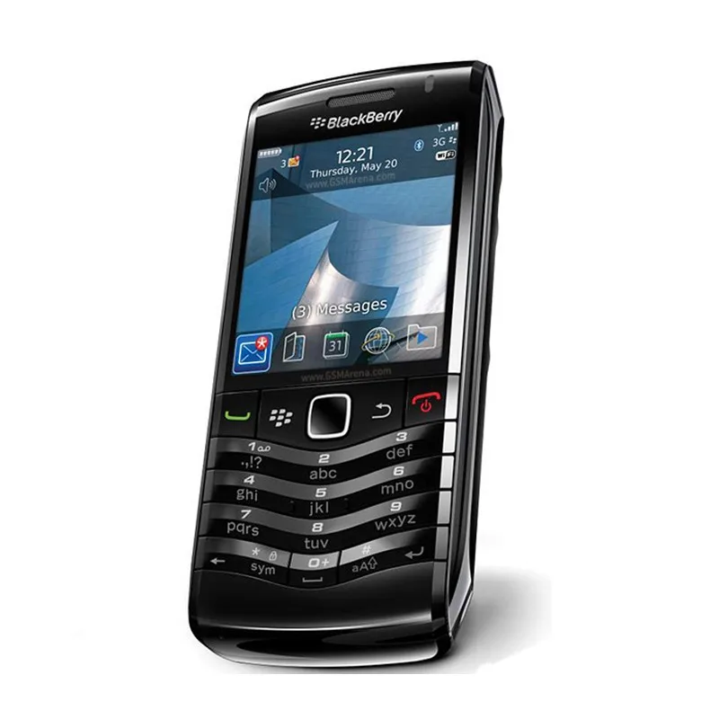 BlackBerry Pearl 9105 Мобильный телефон 3g GSM WiFi смартфон четырехдиапазонный разблокированный Восстановленный