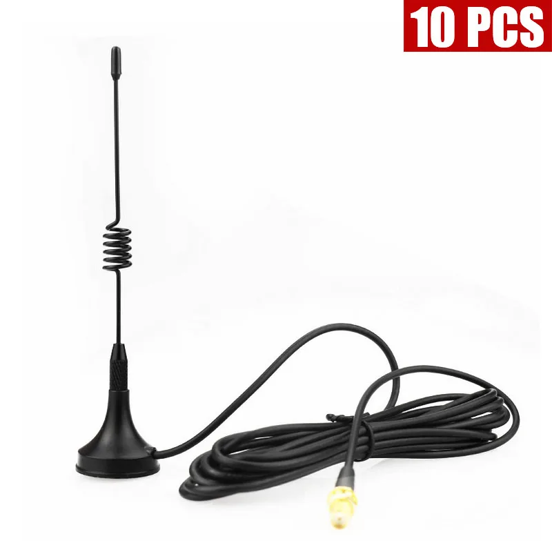 XQF 10PCS Mini car little sucker UHF hand handheld walkie-talkie baofeng BF UV-5R antenna high-gain 136/430MHz | Мобильные телефоны