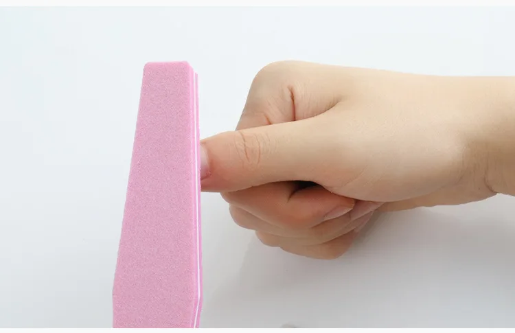 Лак для ногтей Губка Алмазная Водонепроницаемая губка заточенная песок лак