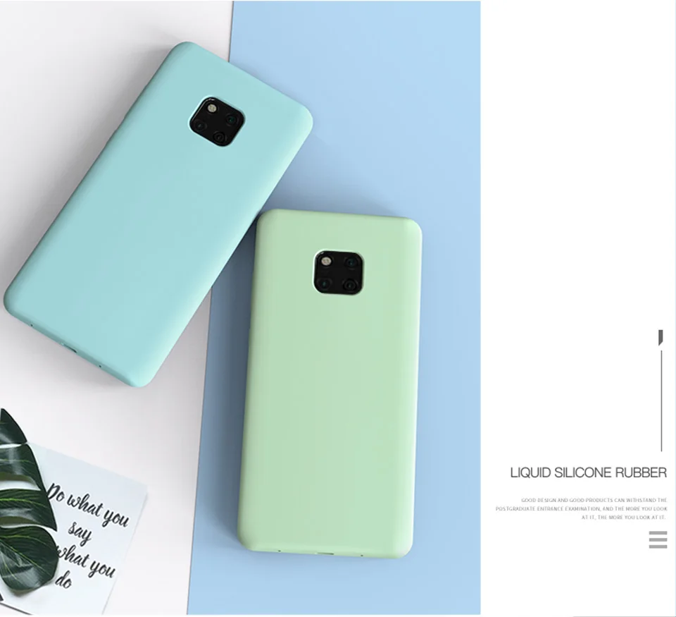 PZOZ роскошный жидкий силиконовый чехол для huawei P30 mate 20 Pro X, карамельный цвет, силиконовый чехол, противоударный чехол для huawei