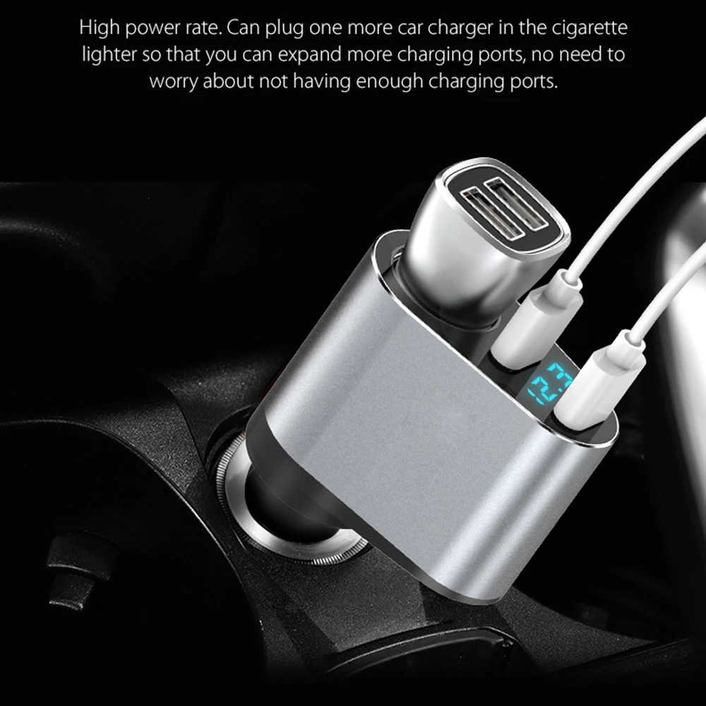 Автомобильное зарядное устройство Quick Charge QC3.0 быстрое 5 в 2 4 А автомобильное с