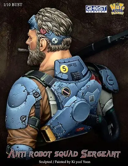 X 105 анти робот отряд Sergeant|squad|sergeant |