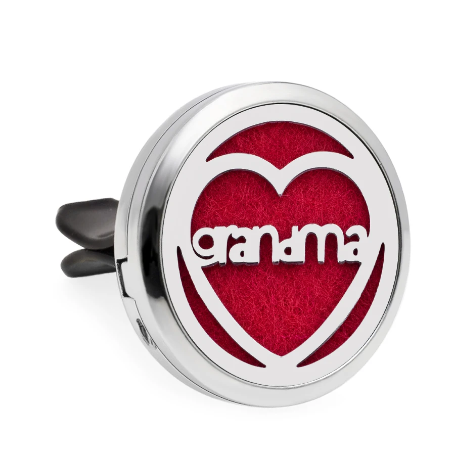 Бабушка папа мама семья диффузор медальон Автомобиль vent клип ароматерапия