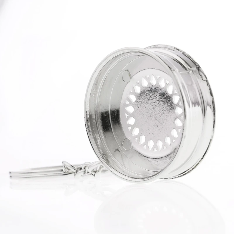 Крутой Роскошный Металлический автомобильный брелок обода колеса креативная