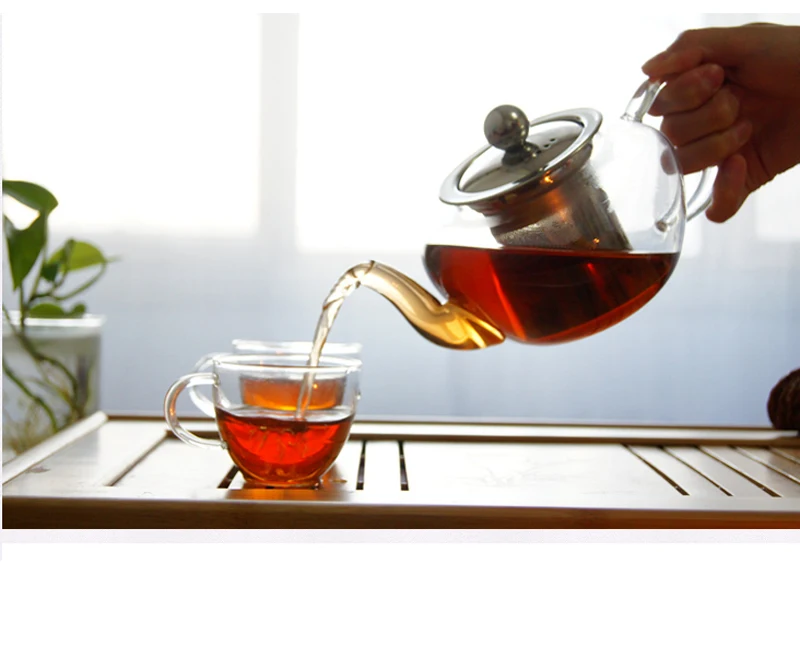 Новый срочный 4 без чашки Чай Infuser 600 мл нержавеющая сталь сталкиваются