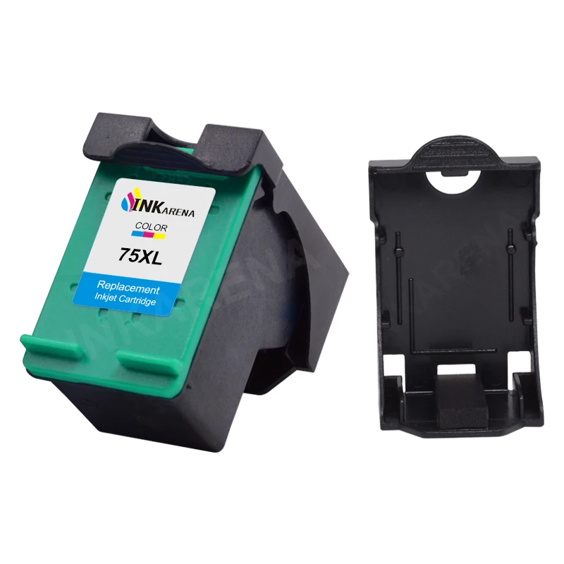 INKARENA Remanufactured Ink Cartridge Replacement for HP 74 75 Photosmart C4280 C4345 C4380 C4385 C4480 C4580 Officejet Printer |