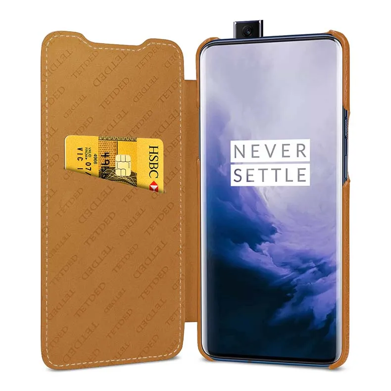 Модный чехол-кошелек для Oneplus7, бизнес флип-чехол для телефона Oneplus 7 Pro 1+ 7, чехол из натуральной кожи Fundas