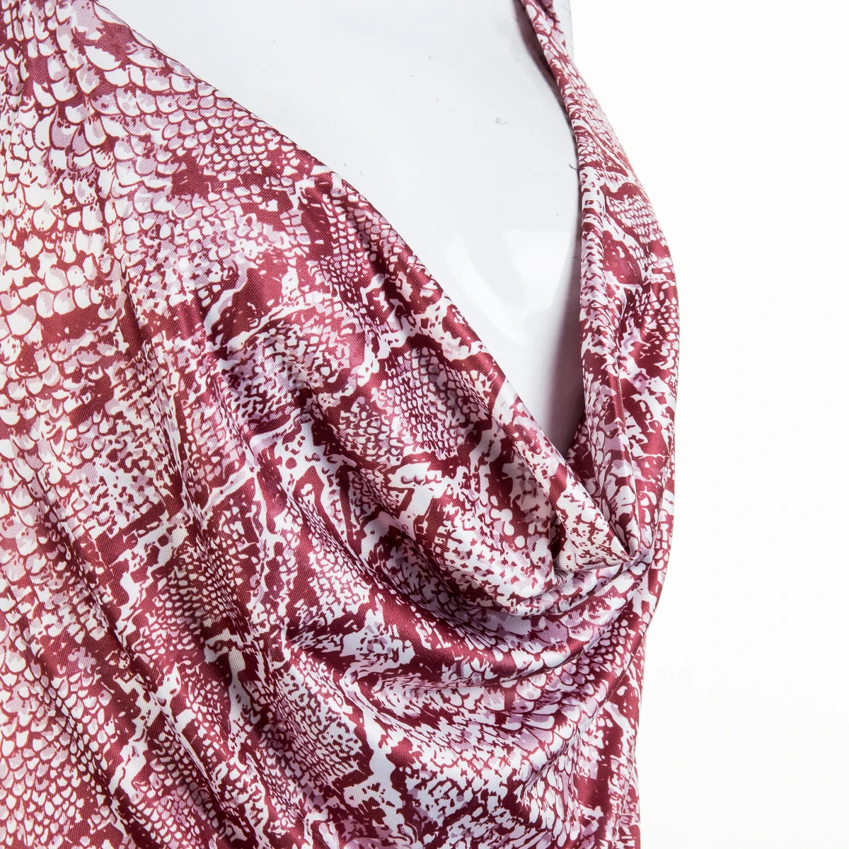 Женское леопардовое мини платье с открытой спиной Пляжное глубоким V образным