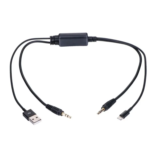 Бесплатная доставка автомобильный Радио авторадио USB 3 5 мм AUX кабель для BMW X3 X5 и MINI