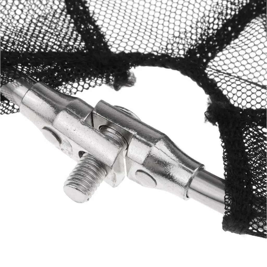 Складывающаяся рыболовная сеть с головкой из нержавеющей стали Треугольная рама