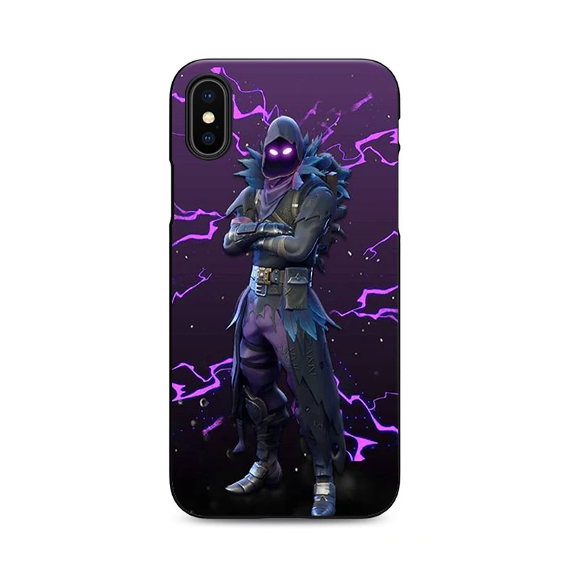 Battle royale мягкий силиконовый черный чехол для телефона Raven Epic Omega для iPhone XS 6 7 8 plus 5 5S 6s se для Apple X 10