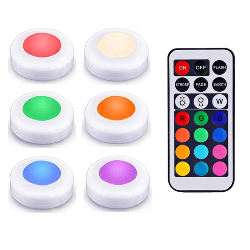 Светодиодный светильник RGB для шкафа 12 цветов с сенсорным датчиком|Подшкафные