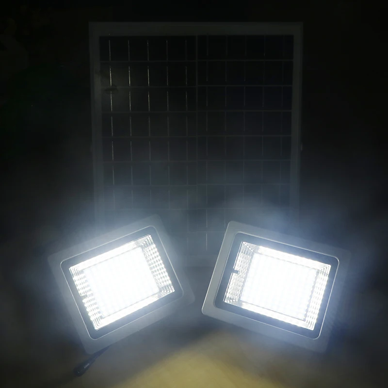 SZYOUMY водонепроницаемый 2 в 1 Солнечный фонарь с двойной головкой 36 светодиодов 63