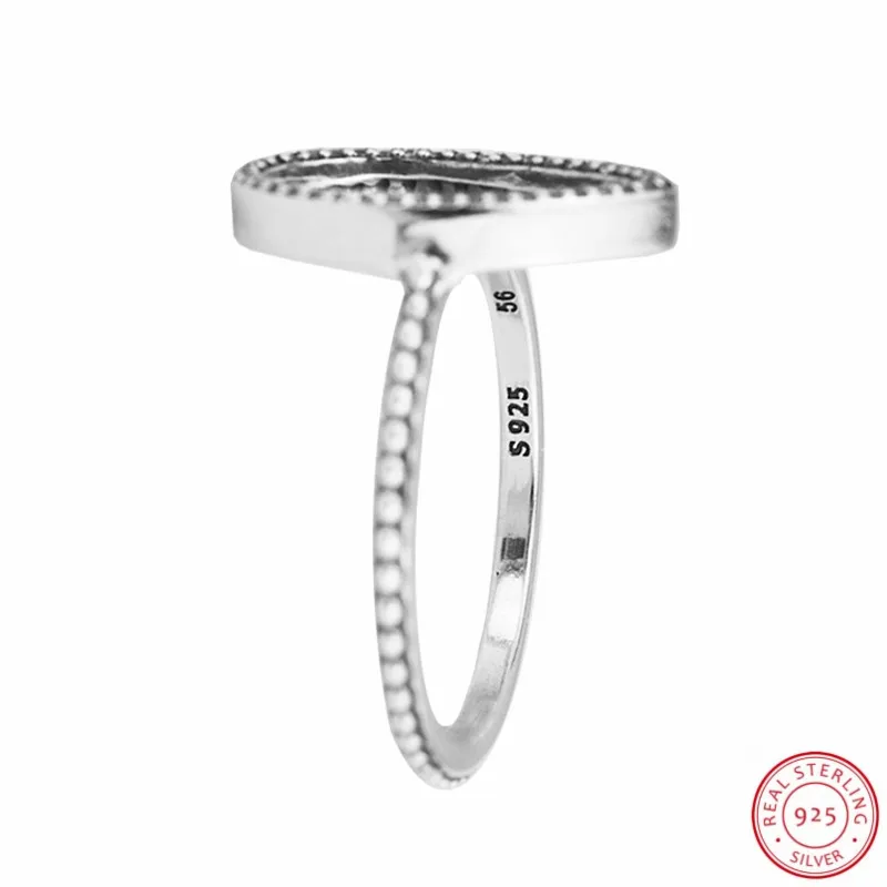 Минималистичные кольца с Каплевидным силуэтом для женщин Изящные Ювелирные