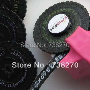 Лента писатель для 9 мм самоклеящаяся лента офис подарок Этикетка клейкая