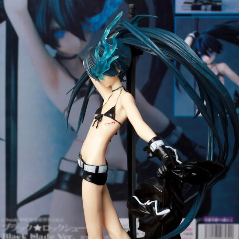 BRS Black Rock Shooter 1/8 фигурка Black Blade ver. ПВХ Аниме Фигурки игрушки Коллекционная модель