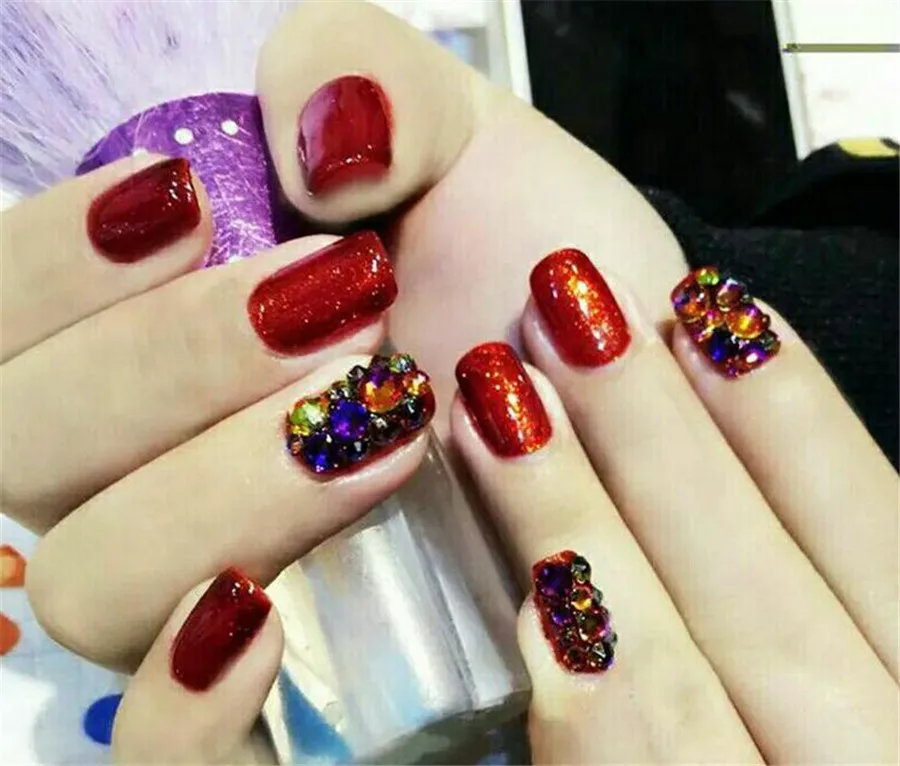 4-25 мм DIY Bling Фиолетовый цвет Квадратная решетчатая огранка акриловый горный хрусталь Flatback акриловый камень для рукоделия художественное украшение