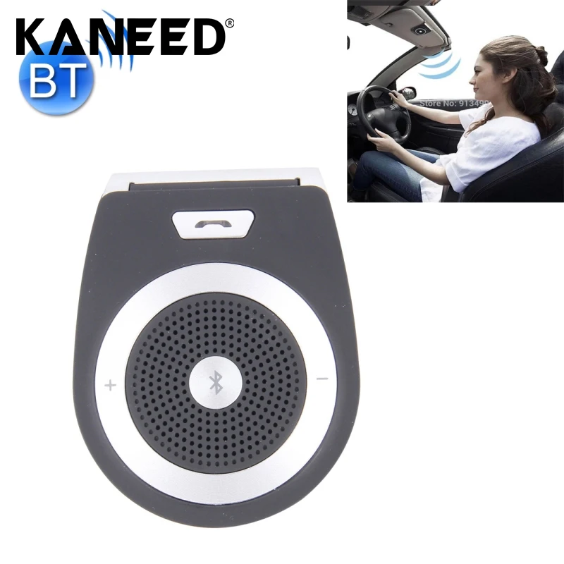 Стерео Бас Беспроводной Bluetooth автомобильный набор свободные руки Динамик