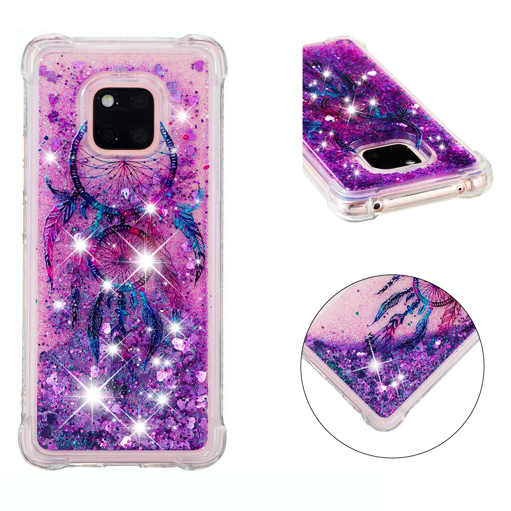 Единорог 3D Жидкий чехол для coque Huawei Mate 20 Pro Lite Nova 2i 10 Y3 Y5 III 2017 Y6 Y7 Etui Hoesjes | Мобильные