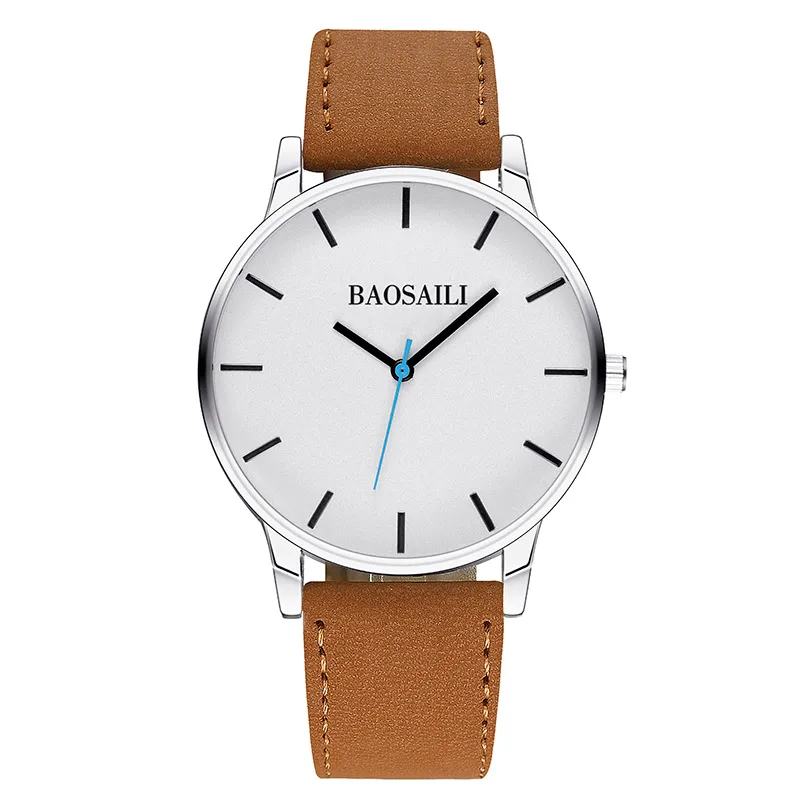 BSL996 BAOSAILI брендовые Простые повседневные модные мужские часы с браслетом и