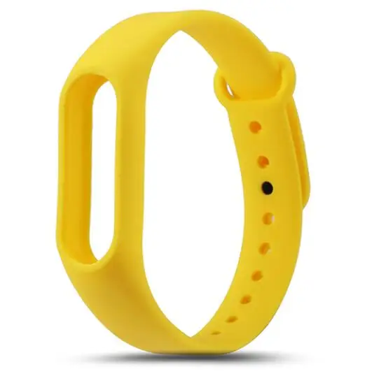 Новинка для Xiaomi mi band 2 3, ремешок для браслета mi Band 2 3, ремешок для браслета mi Band 3 2, силиконовый - Цвет ремешка: yellow