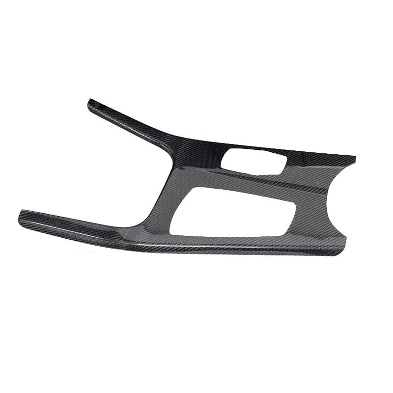 

car accessories 6pcs 100% Real Carbon Fiber Gear Shift Full Frame Cover Interior Trim For BMW X4 F26 15-17
