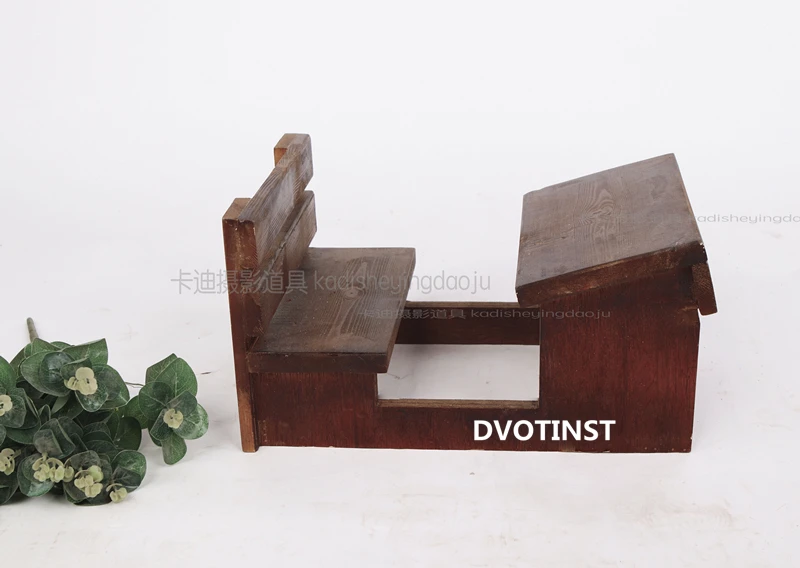 Dvotinst новорожденный реквизит для фотосъемки ребенок позирует ретро мини настольный стул милый деревянный Fotografia аксессуары для студийной съемки реквизит для фотосессии