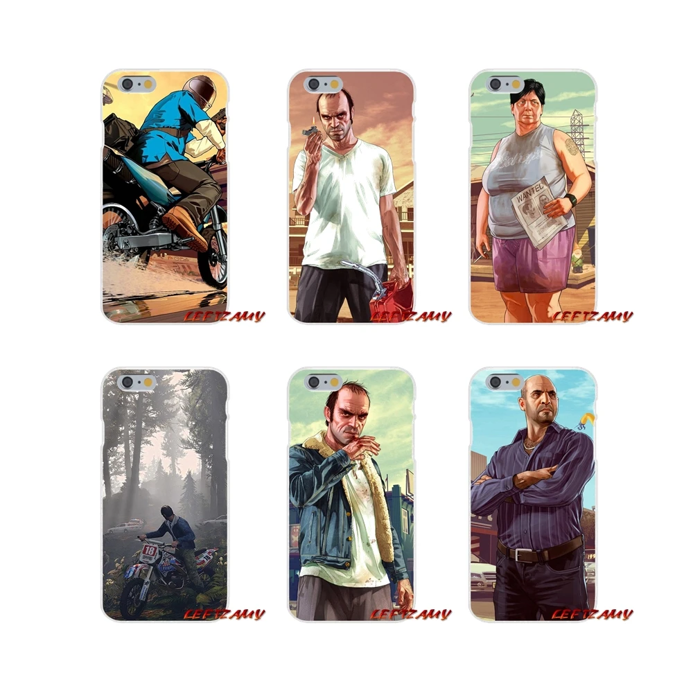 GTA Grand Theft Auto 5 V аксессуары чехлы для телефонов Чехлы iPhone X XR XS MAX 4 4S 5S 5C SE 6 6S 7 8