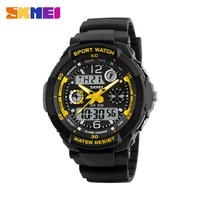 fashion mens quartz digital watch children sports watches skmei brand led military waterproof wristwatches