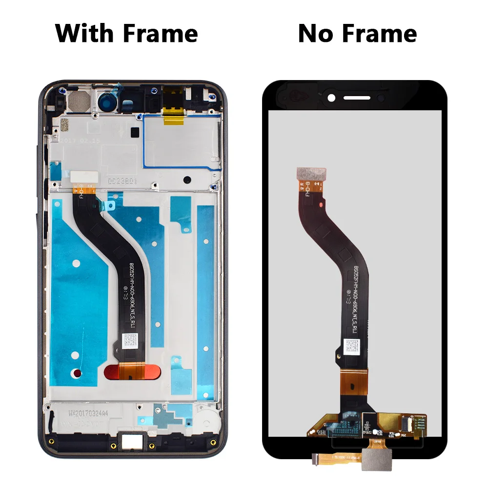 ЖК-дисплей для HUAWEI Honor 8 Lite сенсорный экран Diaplay дигитайзер в сборе с рамкой