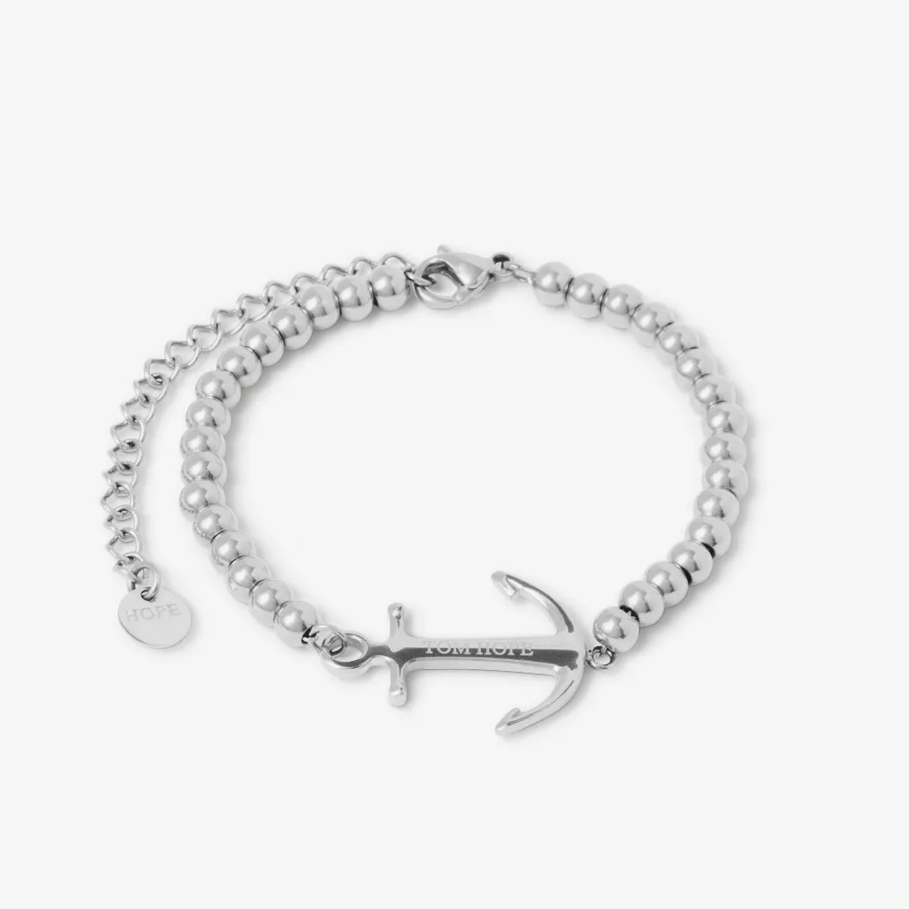 TOM HOPE Adjustable bead chain bracelet silver rose gold bangle for women | Украшения и аксессуары