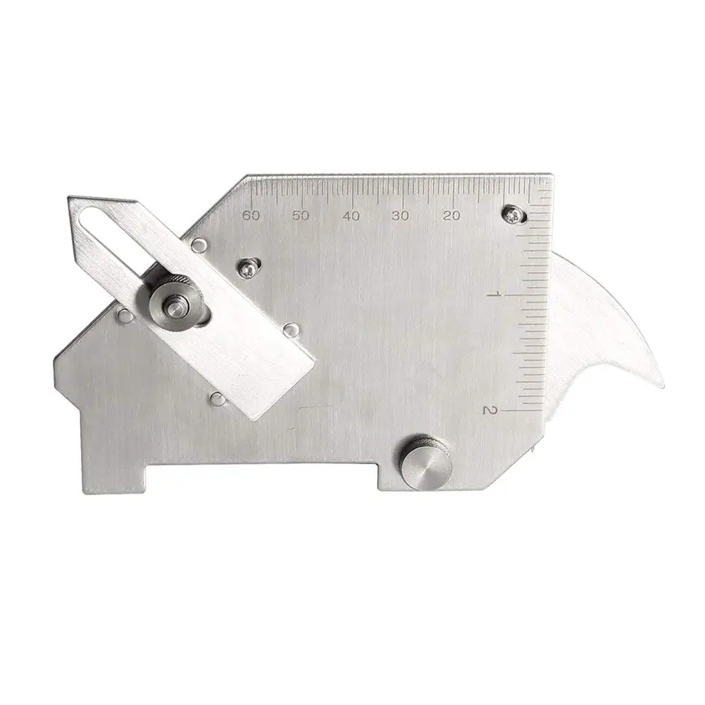 Silver Прочный и точный MG-8 сварочный Калибр тест мост кулачок Сварка Ulnar контроль - Цвет: Silver