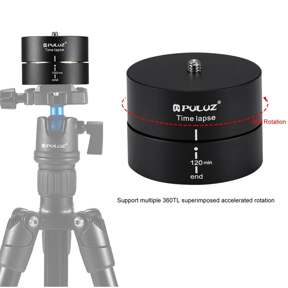 360 вращения 120 мин замедленная съемка панорамная для камеры Gopro SJ YI MI DSLR