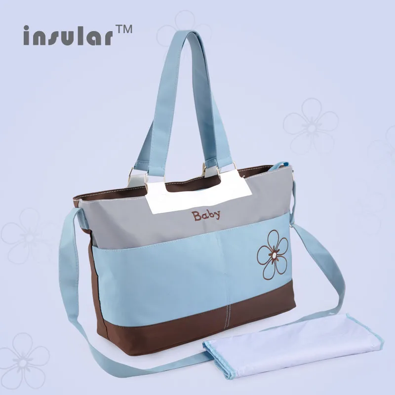 Модные Разноцветные сумки тоуты для подгузников многофункциональные через