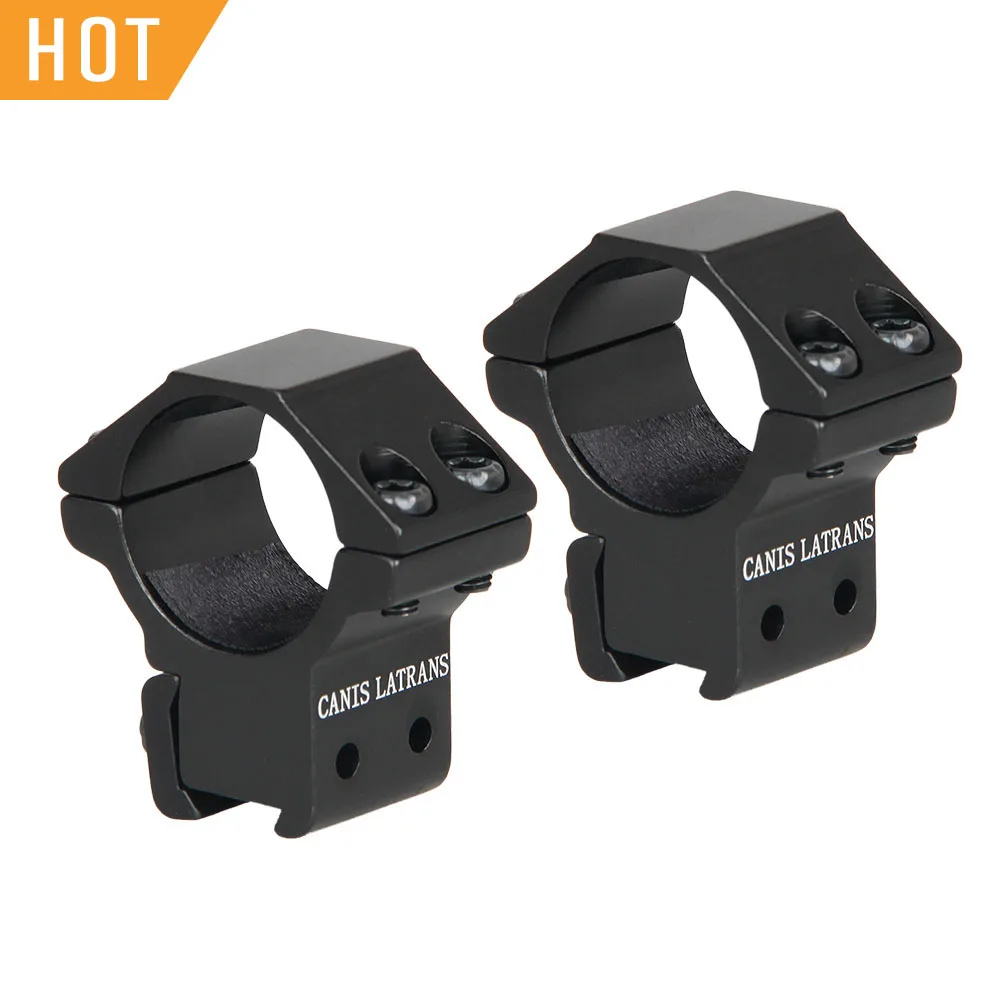 Canis Latrans черный 6063 Алюминиевый 25 4 мм прицел Seperate Scope Mount для 11 Rail Weaver Picatinny PP24
