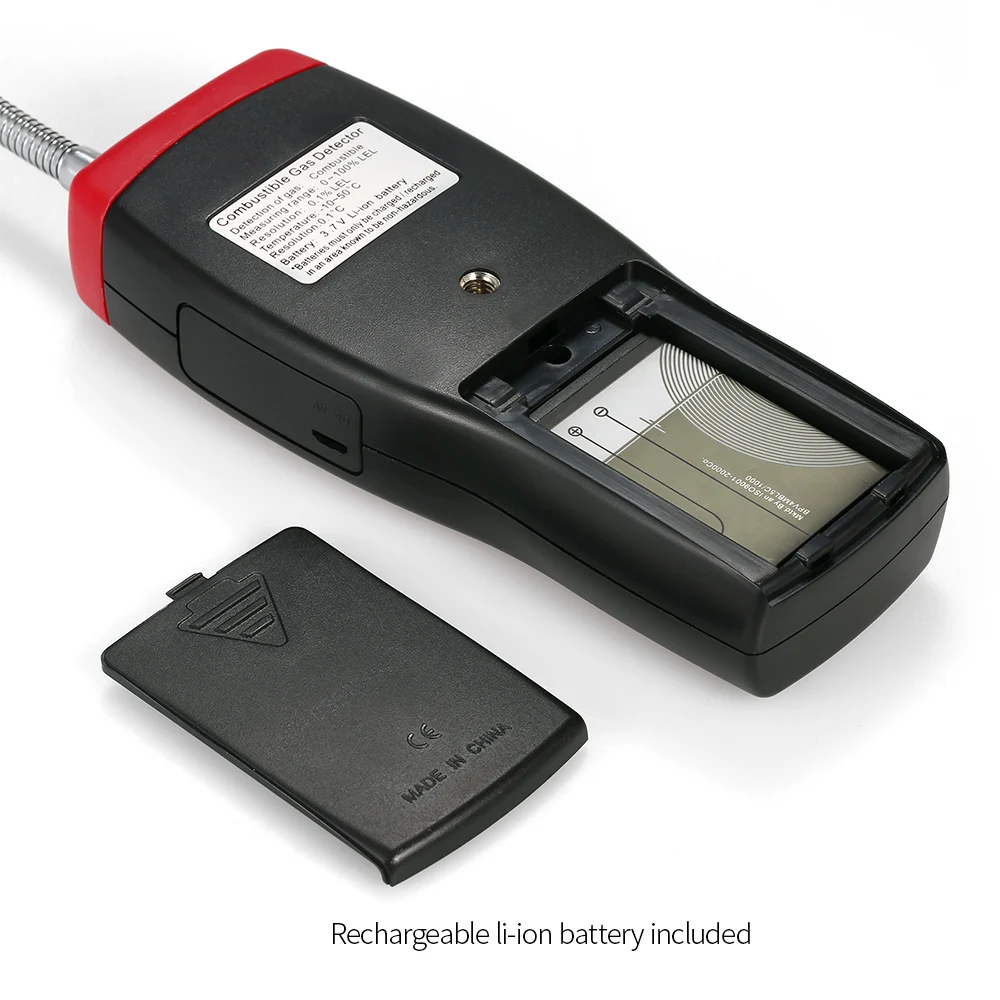 Цифровой анализатор горючих газов инструмент обнаружения ручной тестер утечки
