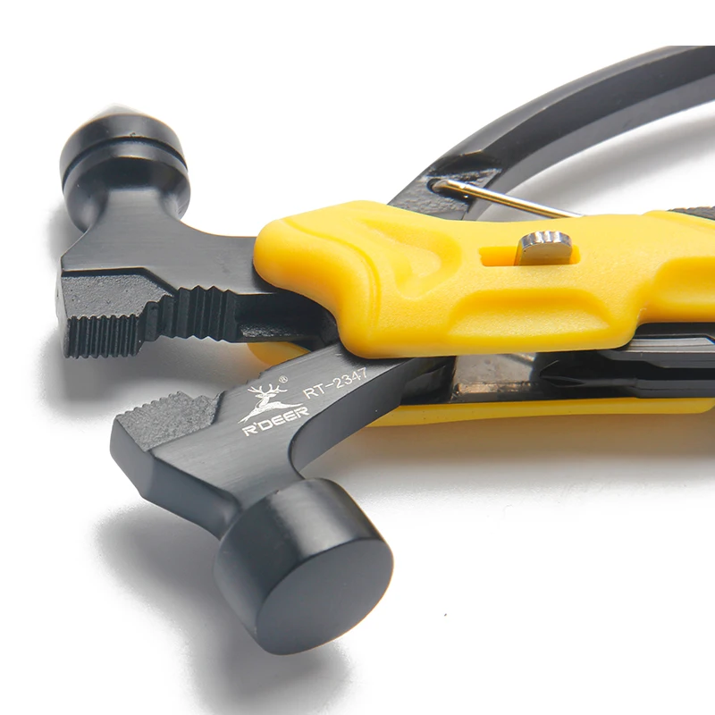 Карманный нож складной мини молоток из нержавеющей стали уличные плоскогубцы