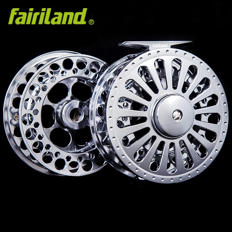 100 мм (7/8) Fly reel с запасной катушкой Прецизионная обработанная комбинированная из